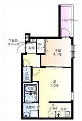 フジパレス住吉大領の物件間取画像